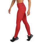 Load image into Gallery viewer, Fire Red High Waist Leggings
