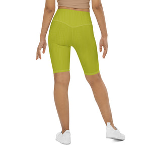 Lime Green Biker Shorts