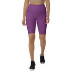 Load image into Gallery viewer, Dahlia Purple Biker Shorts
