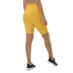 Load image into Gallery viewer, Daffodil Yellow Biker Shorts
