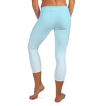 Load image into Gallery viewer, Arctic Ice Ombre Low Waist Capri - HAVAH
