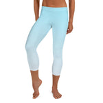 Load image into Gallery viewer, Arctic Ice Ombre Low Waist Capri - HAVAH

