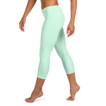 Load image into Gallery viewer, Mint Green Low Waist Capri
