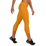 Load image into Gallery viewer, Tiger Tangerine Low Waist Capri
