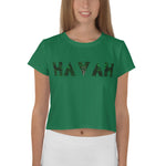 Load image into Gallery viewer, Amazon Green Crop Tee
