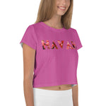 Load image into Gallery viewer, Rose Zing Crop Tee
