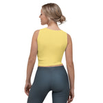 Load image into Gallery viewer, Daisy Yellow Crop Top
