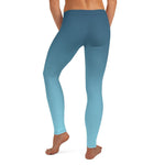Load image into Gallery viewer, Arctic Sky Ombre Low Waist Leggings - HAVAH
