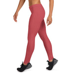 Load image into Gallery viewer, Strawberry Red Low Waist Leggings
