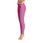 Load image into Gallery viewer, Fuchsia Bloom Low Waist Leggings
