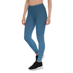 Load image into Gallery viewer, Arctic Sea Ombre Low Waist Leggings - HAVAH
