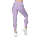 Load image into Gallery viewer, Orchid Fedora High Waisted Leggings with Pockets
