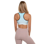 Load image into Gallery viewer, Arctic Ice Ombre Padded Sports Bra - HAVAH
