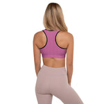 Load image into Gallery viewer, Fuchsia Bloom Padded Sports Bra
