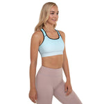 Load image into Gallery viewer, Arctic Ice Ombre Padded Sports Bra - HAVAH
