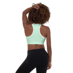 Load image into Gallery viewer, Mint Green Padded Sports Bra
