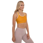 Load image into Gallery viewer, Tiger Tangerine Padded Sports Bra
