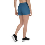 Load image into Gallery viewer, Arctic Sea Ombre Low Waist Shorts - HAVAH
