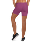 Load image into Gallery viewer, Hibiscus Purple Low Waist Shorts
