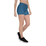 Load image into Gallery viewer, Arctic Sea Ombre Low Waist Shorts - HAVAH
