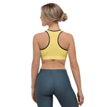 Load image into Gallery viewer, Daisy Yellow Sports Bra
