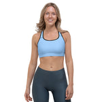 Load image into Gallery viewer, Sky Blue Sports Bra
