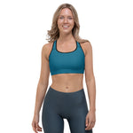 Load image into Gallery viewer, Aegean Blue Sports Bra
