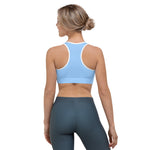 Load image into Gallery viewer, Sky Blue Sports Bra
