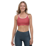 Load image into Gallery viewer, Strawberry Red Sports Bra
