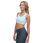 Load image into Gallery viewer, Arctic Ice Ombre Sports Bra - HAVAH
