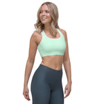 Load image into Gallery viewer, Mint Green Sports Bra

