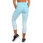 Load image into Gallery viewer, Arctic Ice Ombre High Waist Capri - HAVAH
