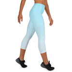 Load image into Gallery viewer, Arctic Ice Ombre High Waist Capri - HAVAH
