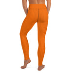 Load image into Gallery viewer, Tiger Orange High Waist Yoga Leggings
