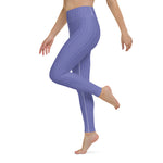 Load image into Gallery viewer, Lavender Bloom High Waist Yoga Leggings
