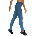 Load image into Gallery viewer, Arctic Sea Ombre High Waist Leggings - HAVAH
