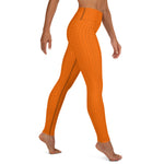 Load image into Gallery viewer, Tiger Orange High Waist Yoga Leggings
