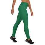 Load image into Gallery viewer, Amazon Green High Waist Yoga Leggings
