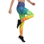 Load image into Gallery viewer, Rainbow Low Waist Leggings
