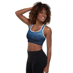 Load image into Gallery viewer, Azure Padded Sports Bra - HAVAH
