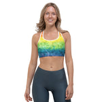 Load image into Gallery viewer, Rainbow Sports Bra
